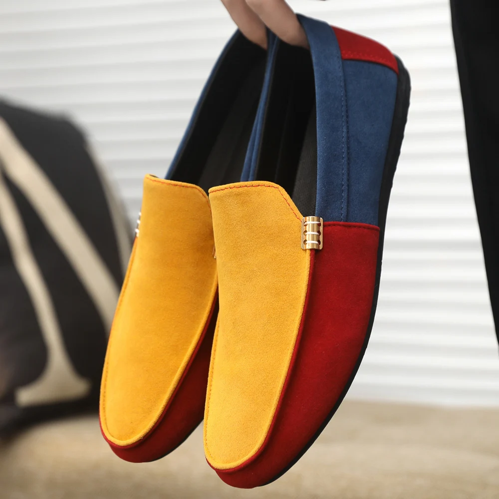 Mens Fashion Chinos - 男性ローファー男性カジュアルシューズ通気性ローファースニーカーファッション快適なフラット手作りレトロレジャーローファーシューズ男性靴
