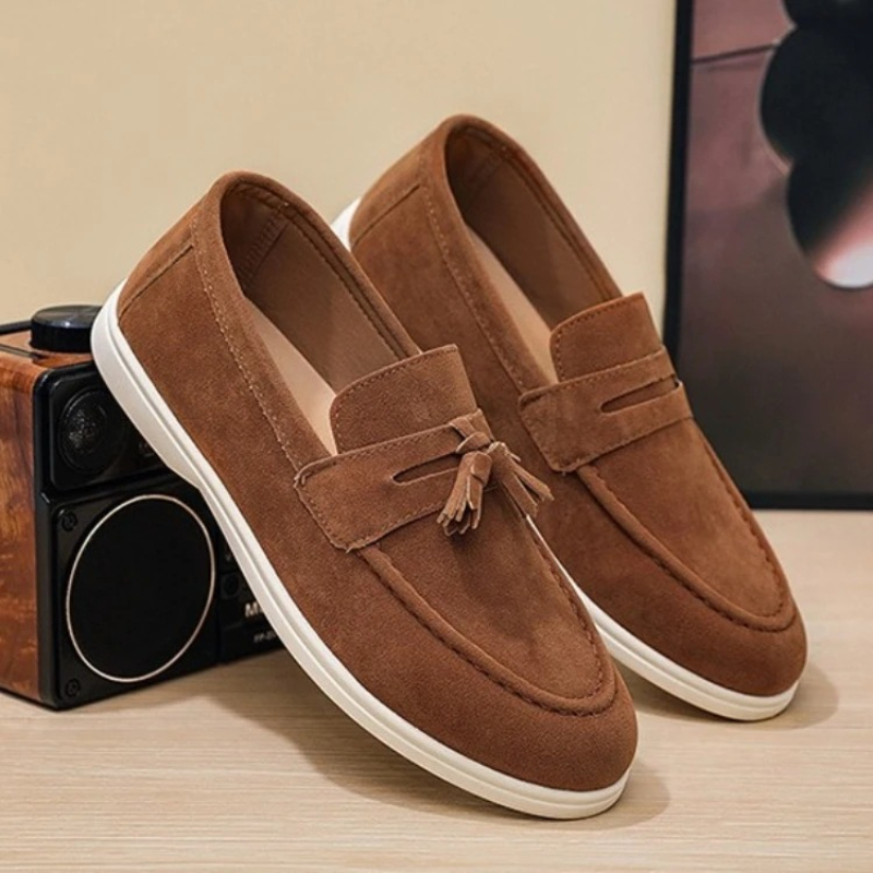 Men'S Fashion Loafers Shoes - 快適なメンズドライビングシューズ、アウトドアカジュアルウォーキングシューズ、メンズシングルシューズ