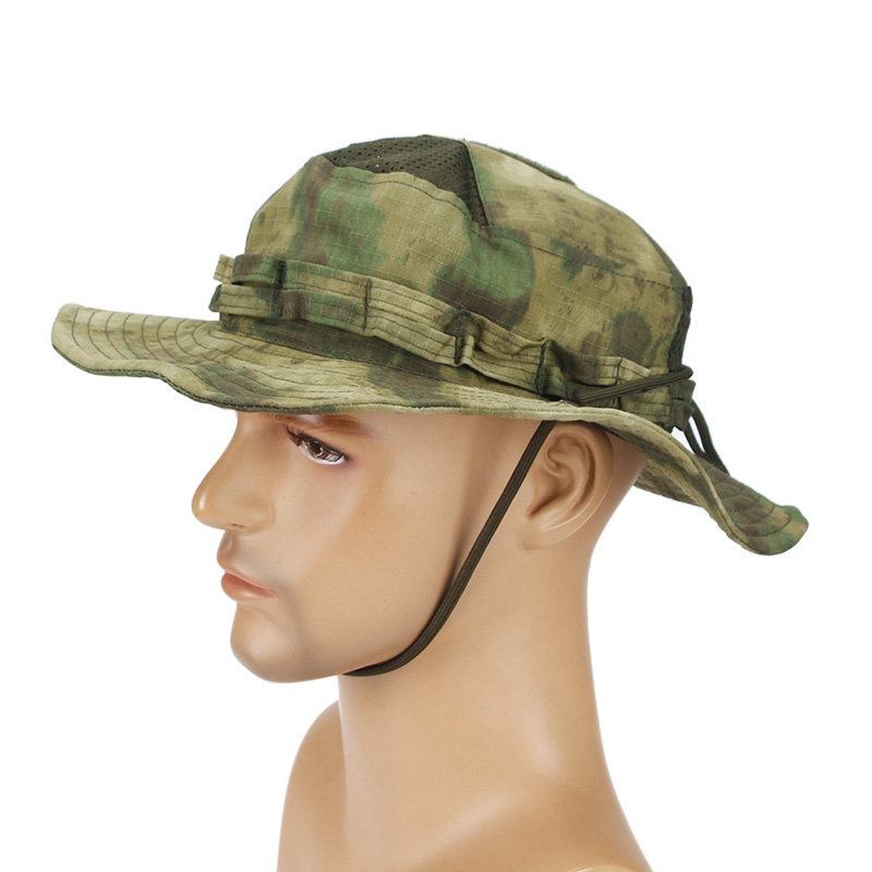 Mens Fashion Bucket Hat - FGアタックス迷彩ブーニーハット アウトドア ハイキング 釣り ハンティング カモ