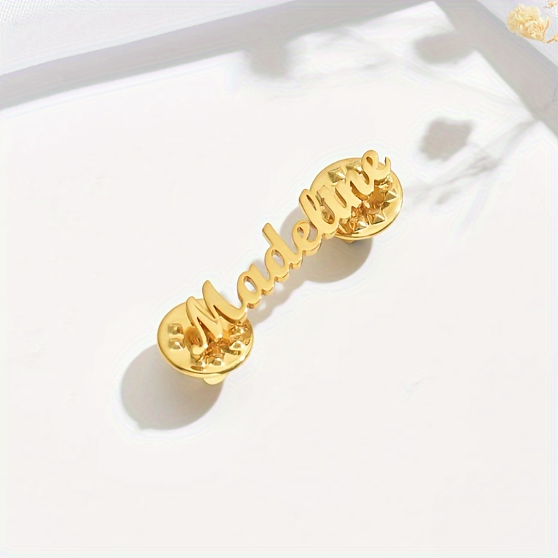 Men'S Fashion Jewelry Bracelets - カスタムエレガントなステンレス鋼の名前ブレスレットバングル女性男性パーソナライズトレンディな衣料用バックパックジュエリー