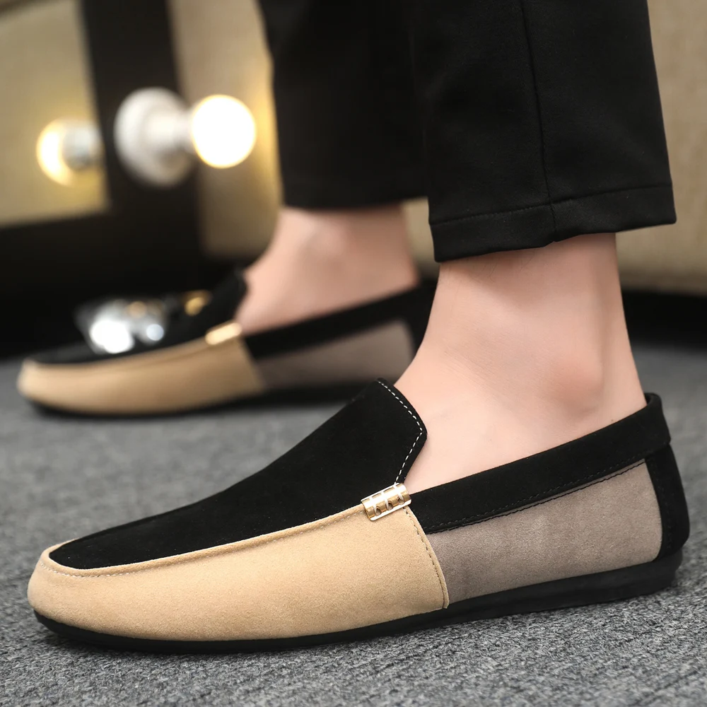 男性ローファー男性カジュアルシューズ通気性ローファースニーカ - Mens Fashion Chinos のレビューと価格