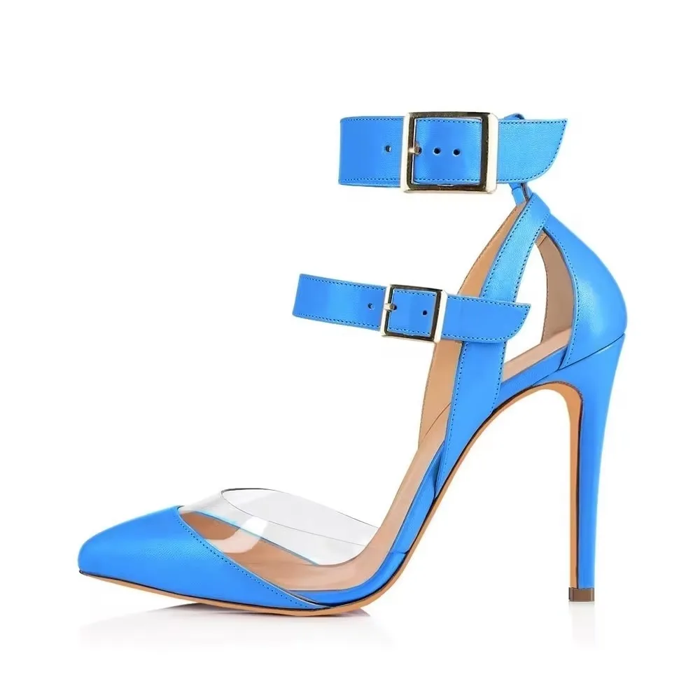 女性用セクシーパンプス スティレット 2026 夏 透明PV - Mens Fashion Dress Shoes のレビューと価格