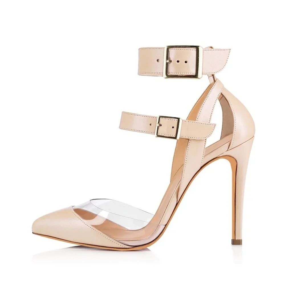 女性用セクシーパンプス スティレット 2026 夏 透明PV - Mens Fashion Dress Shoes のレビューと価格