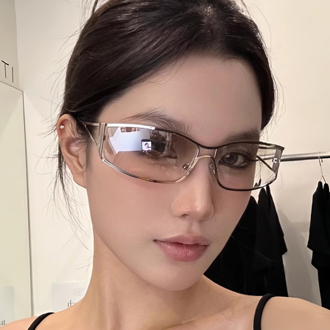 KLASSNUM Y2k シルバーメタルサングラス女性ヴィン - Mens Fashion In The 2000S のレビューと価格
