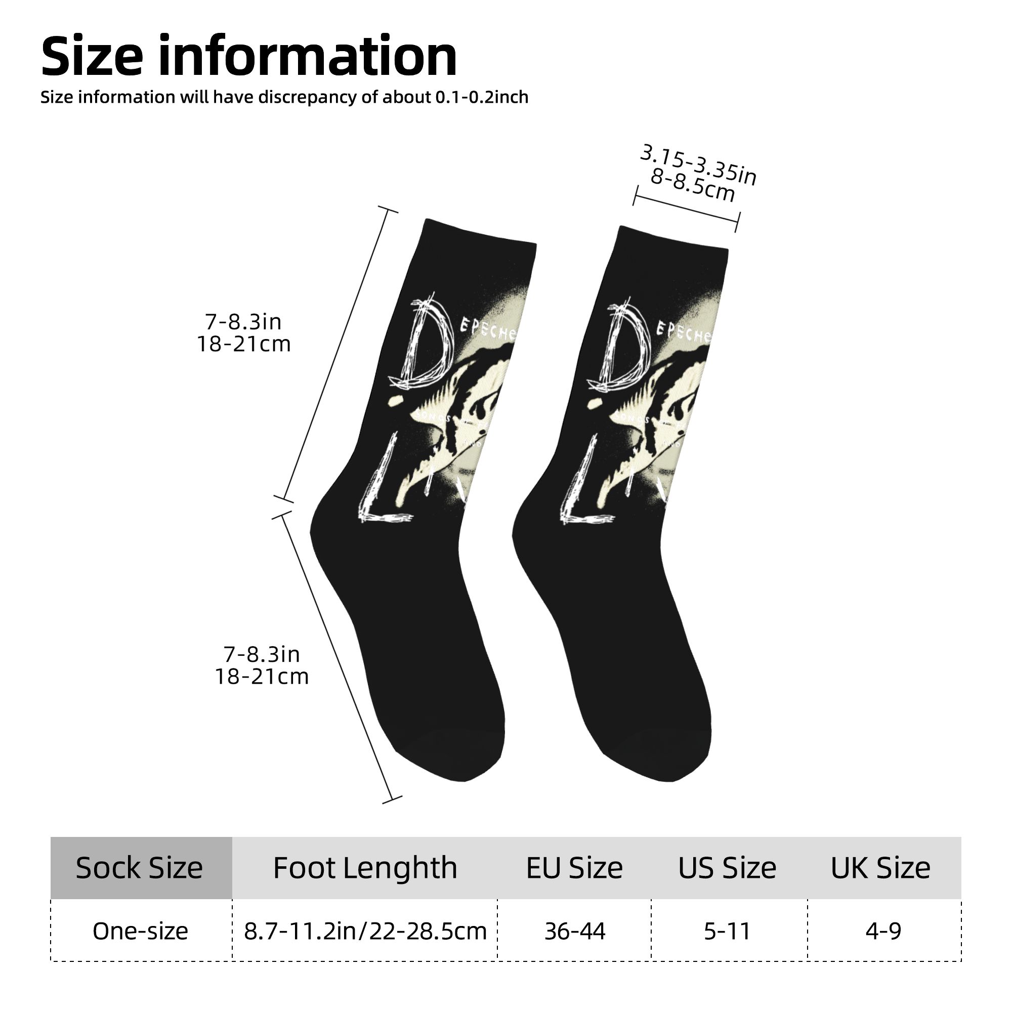 カスタム電子ロックデペッシュクールモードドレスソックス男性用 - Mens Fashion Dress のレビューと価格