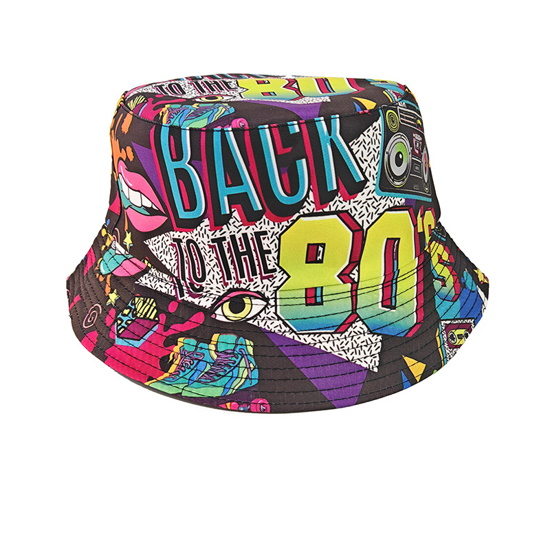 ファッションレトログラフィティ80年代90年代バケットハット - Mens Fashion Bucket Hat のレビューと価格