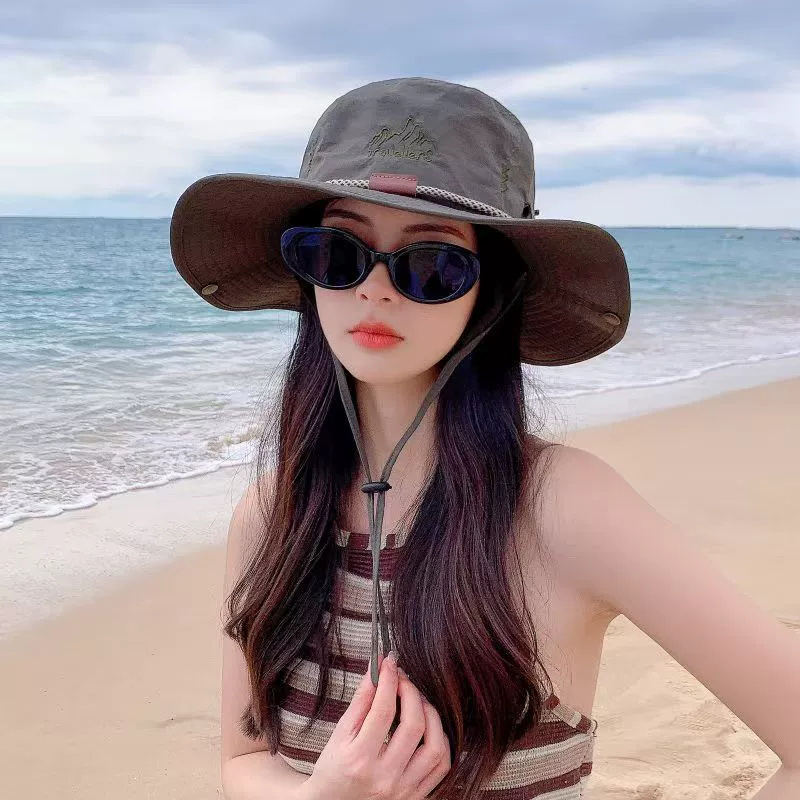 新しいファッション夏のバケツ帽子男性女性屋外釣りキャンプハイ - Mens Fashion Bucket Hat のレビューと価格