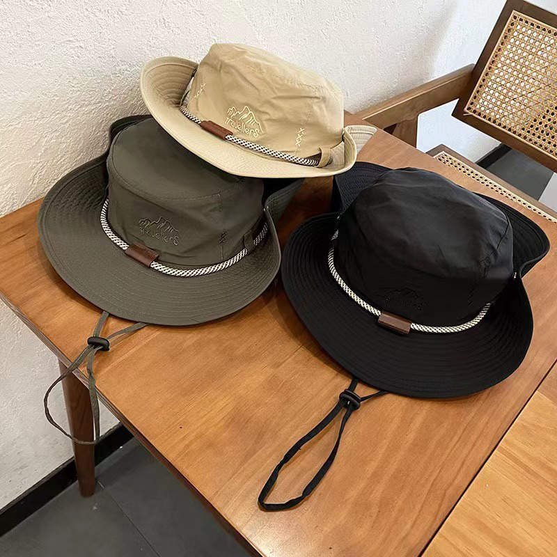 新しいファッション夏のバケツ帽子男性女性屋外釣りキャンプハイ - Mens Fashion Bucket Hat のレビューと価格