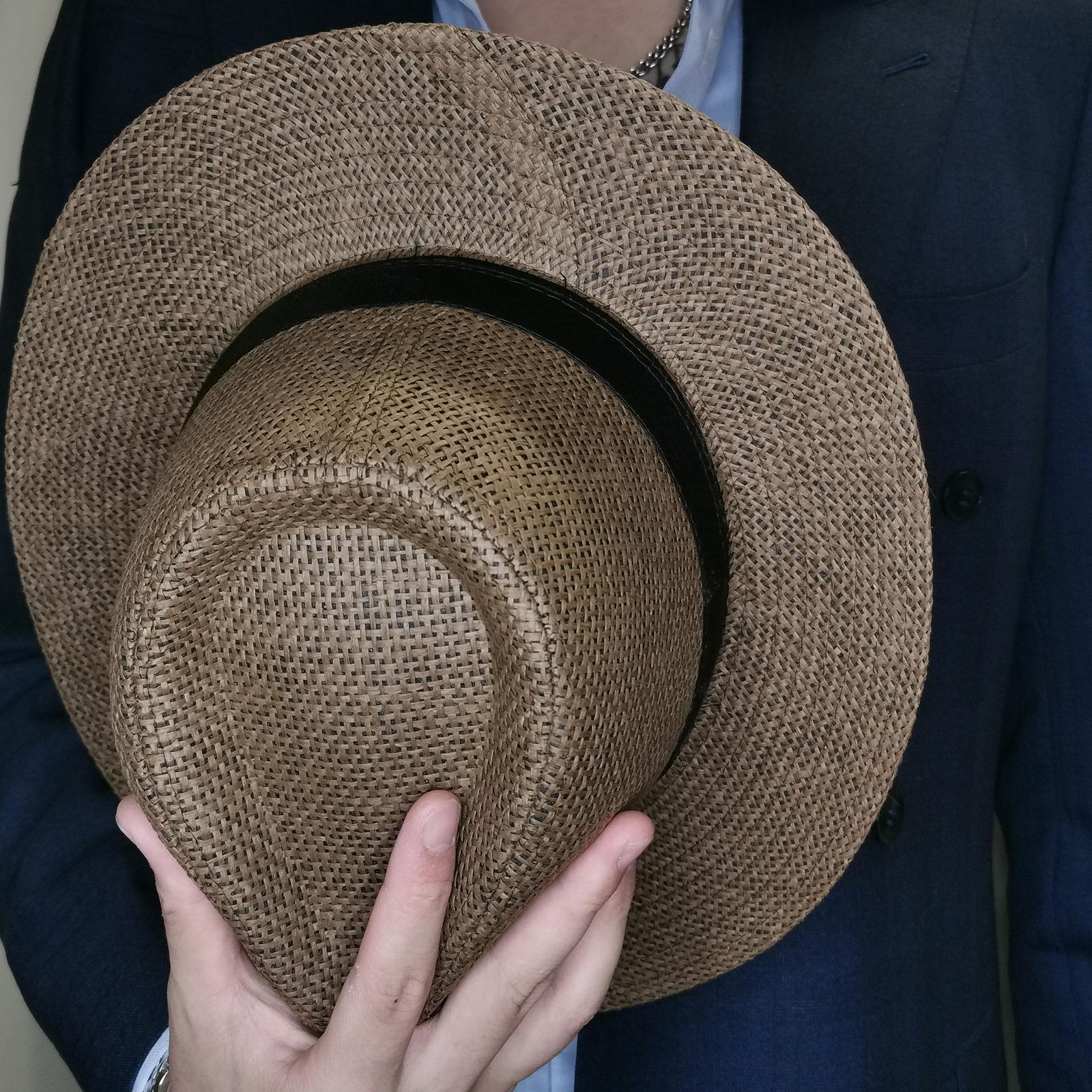 男性夏パナマ麦わら帽子ナチュラルファッショントレンディビーチ - Mens Fashion Bucket Hat のレビューと価格