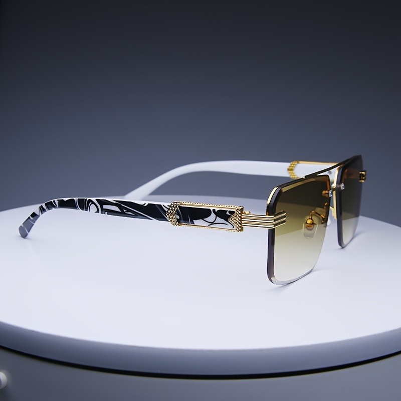 ファッション女性リムレスサングラス男性人気フレームレスサング - Men'S Fashion Rimless Glasses のレビューと価格