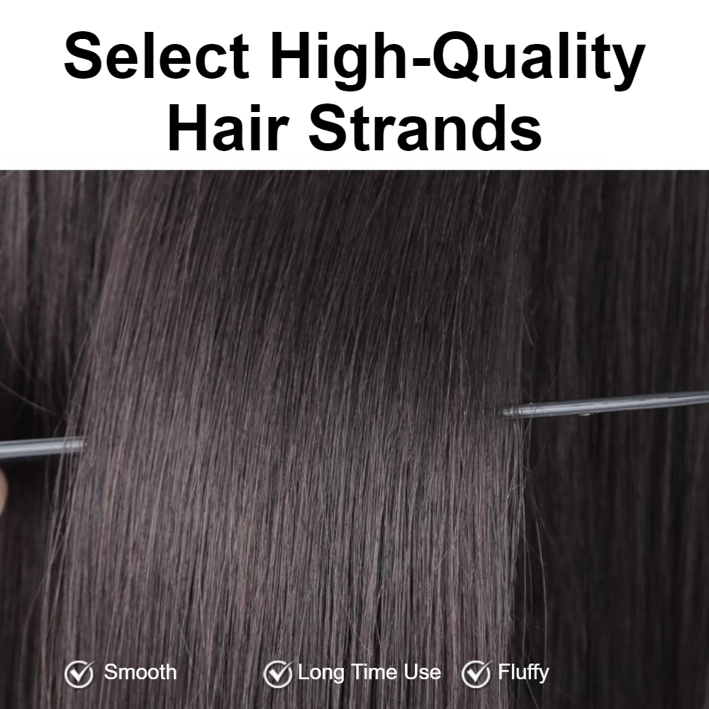 メンズ用ファッション合成ストレートヘアウィッグ、ふわふわショ - Men Fashion Korean Style のレビューと価格