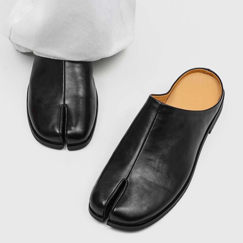 高級デザイナースプリットトゥタビバオトウメンズスリッパファッ - Mens Fashion Chinos のレビューと価格