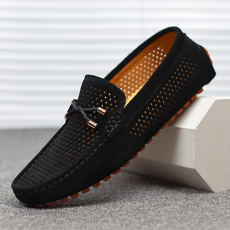 ファッションスエードメンズカジュアルシューズ本革男のローファ - Men'S Fashion Loafers Shoes のレビューと価格