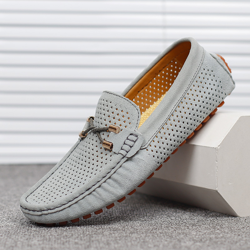 ファッションスエードメンズカジュアルシューズ本革男のローファ - Men'S Fashion Loafers Shoes のレビューと価格