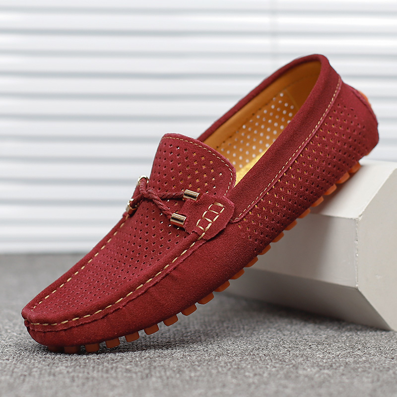 ファッションスエードメンズカジュアルシューズ本革男のローファ - Men'S Fashion Loafers Shoes のレビューと価格