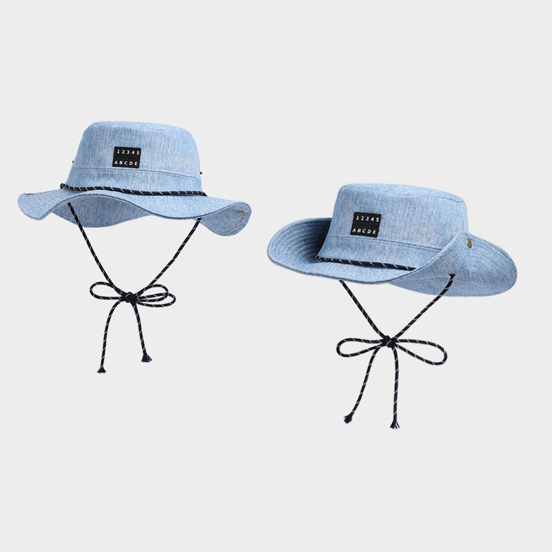 韓国のファッション男洗浄デニム帽子女性のための屋外ハイキング - Mens Fashion Bucket Hat のレビューと価格