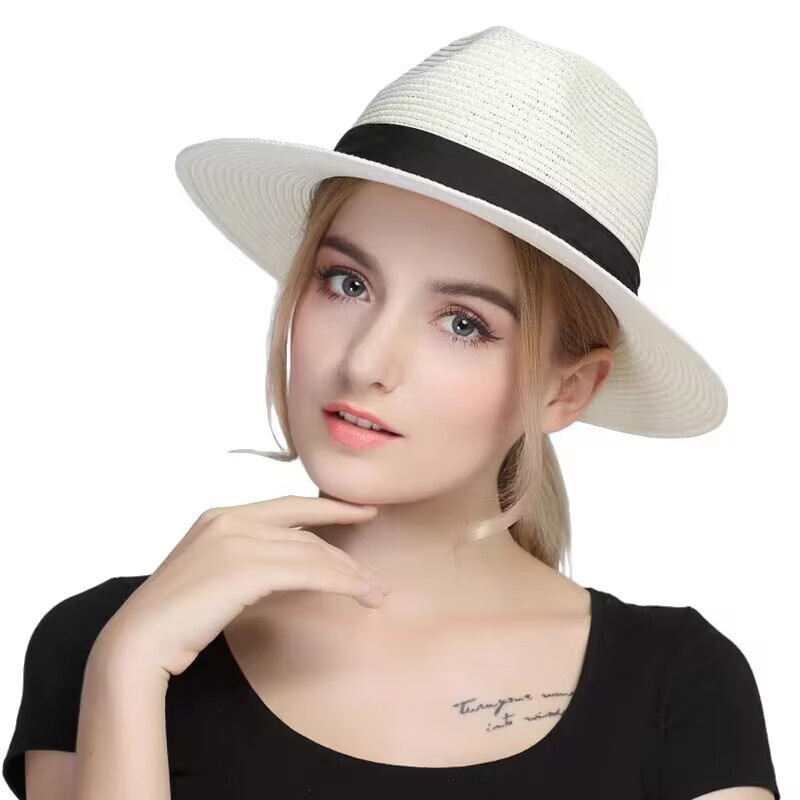 大サイズ 56-60cm 新品 ナチュラル パナマ ストロー - Mens Fashion Bucket Hat のレビューと価格