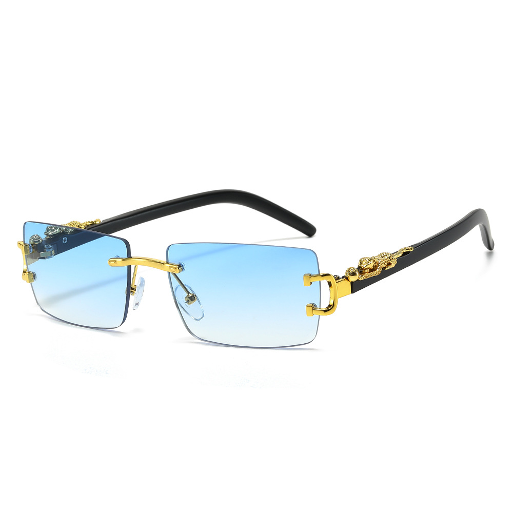 1 個ファッションヴィンテージリムレスサングラス女性男性グラ - Men'S Fashion Rimless Glasses のレビューと価格
