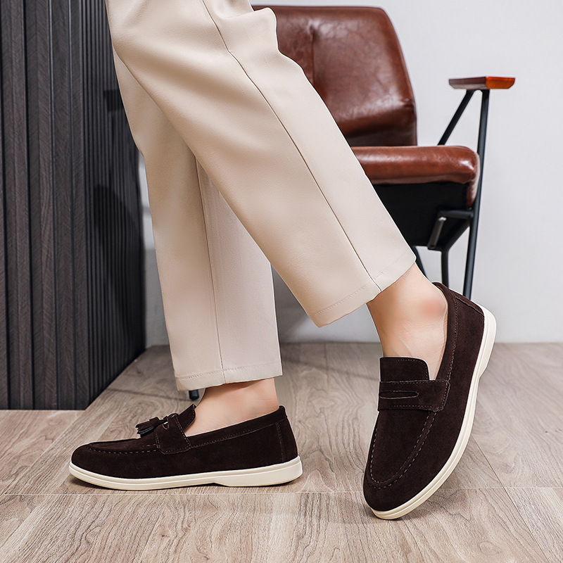快適なメンズドライビングシューズ、アウトドアカジュアルウォー - Men'S Fashion Loafers Shoes のレビューと価格