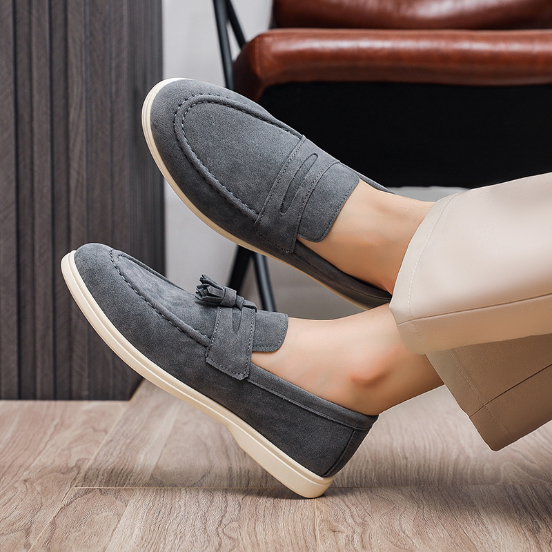 快適なメンズドライビングシューズ、アウトドアカジュアルウォー - Men'S Fashion Loafers Shoes のレビューと価格