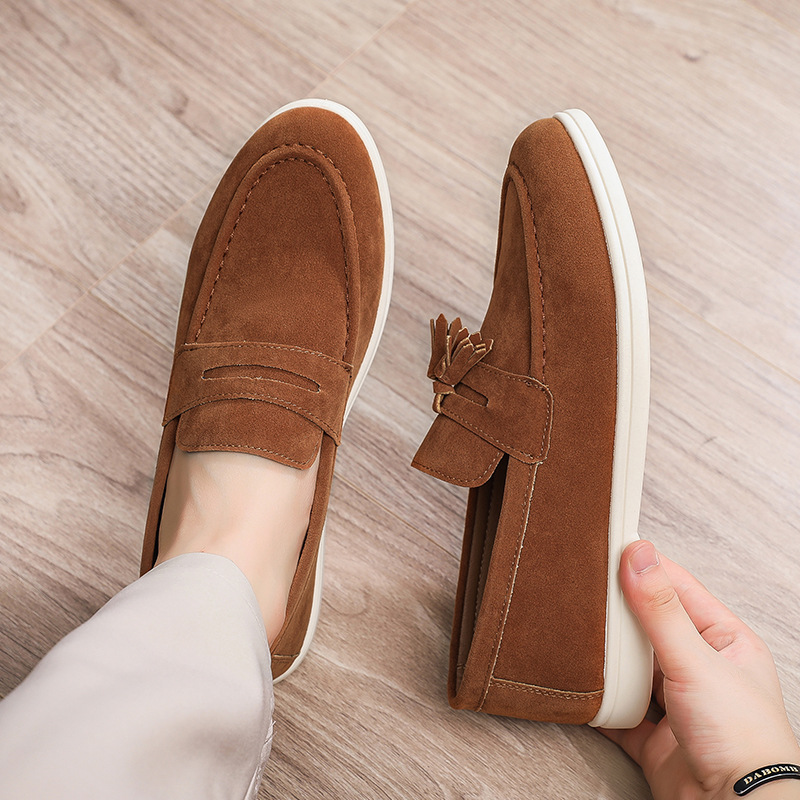快適なメンズドライビングシューズ、アウトドアカジュアルウォー - Men'S Fashion Loafers Shoes のレビューと価格