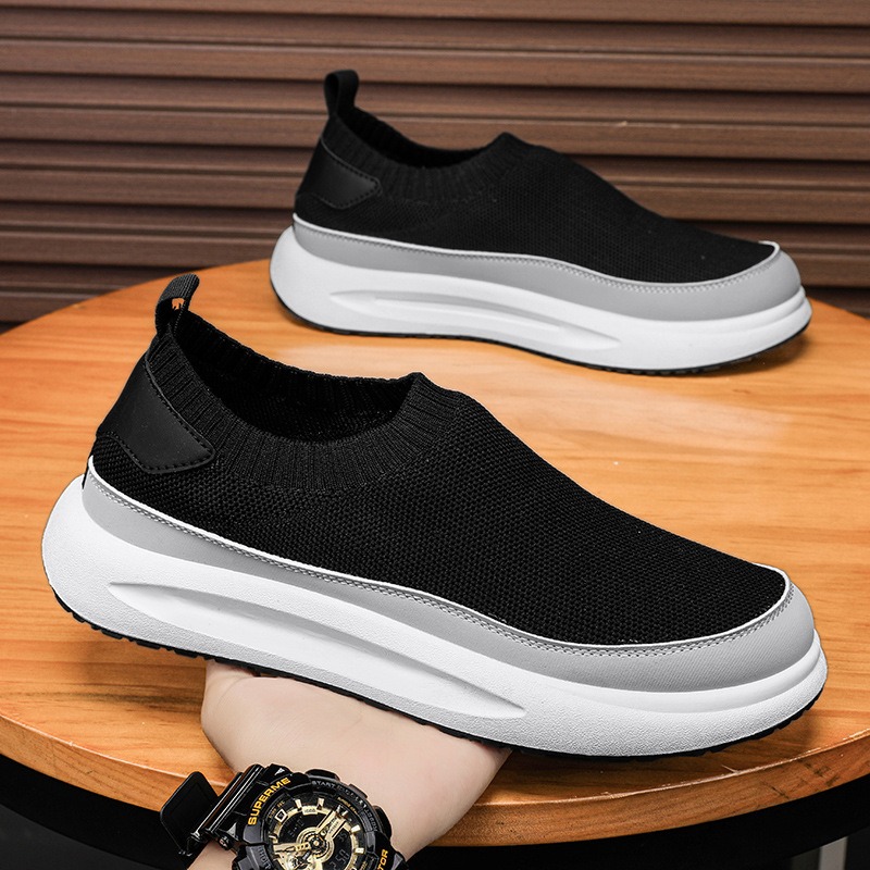 2025年新作 メンズシューズ 通気性メッシュ キャンバスシ - Men'S Fashion Loafers Shoes のレビューと価格