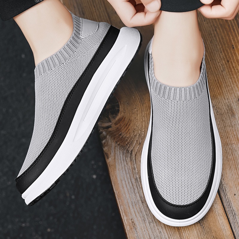 2025年新作 メンズシューズ 通気性メッシュ キャンバスシ - Men'S Fashion Loafers Shoes のレビューと価格