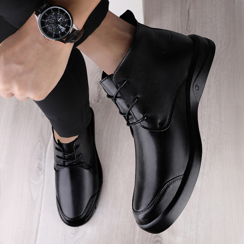 有名高級アンクルブーツ高品質メンズシューズ本革カジュアルシュ - Mens Fashion Dress Shoes のレビューと価格