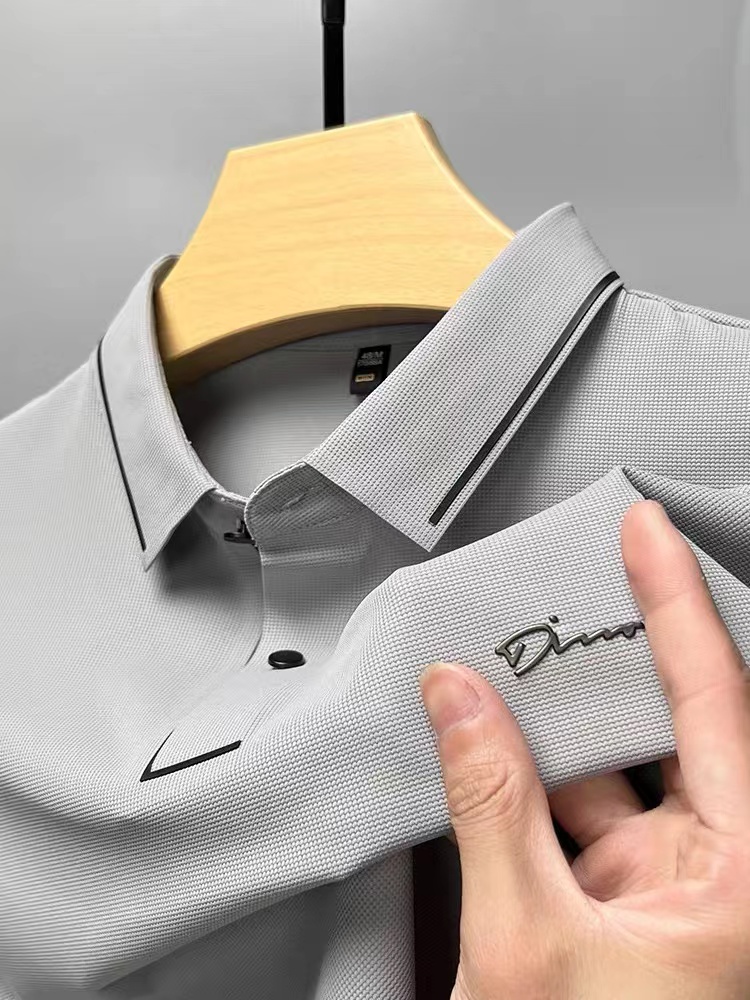ハイエンドの高級ブランドファッションホットダイヤモンド半袖高 - Men Fashion Korean Style のレビューと価格