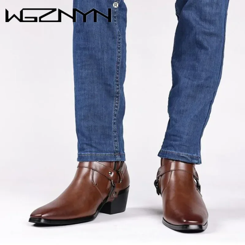 2026 メンズファッションデザイナーチェルシーブーツ高級高 - Mens Fashion Dress のレビューと価格