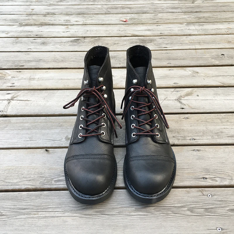 ニューメンズシューズ高級ブランドヴィンテージメンズブーツ牛革 - Mens Fashion Dress Shoes のレビューと価格