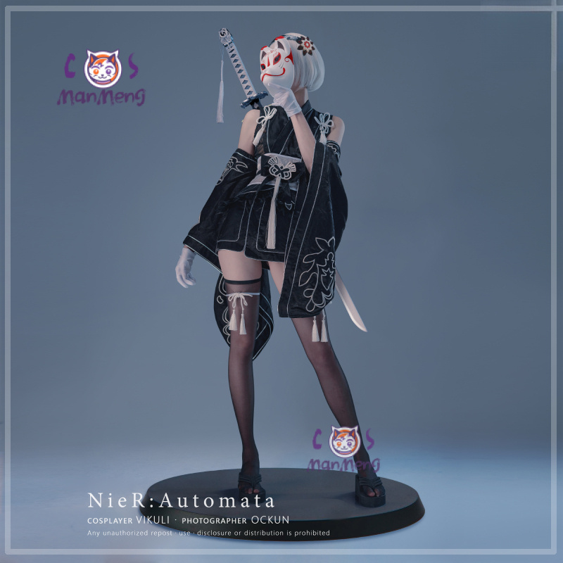 タイプB ヨルハ号 2 ゲームニーア: オートマタコスプレ衣 - Mens Fashion Dress のレビューと価格