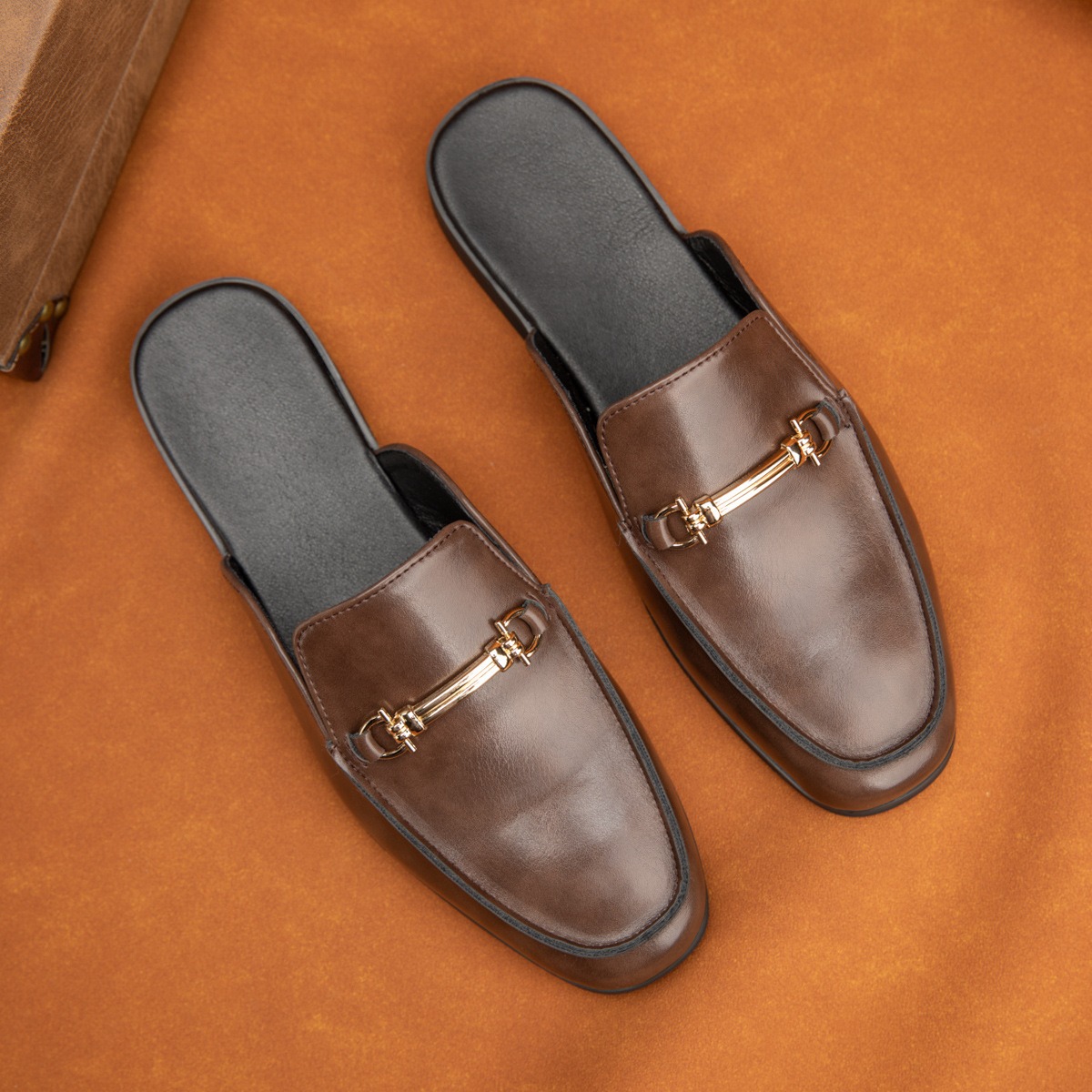38-47サイズのミュールシューズ、メンズホースビットローフ - Men'S Fashion Loafers Shoes のレビューと価格