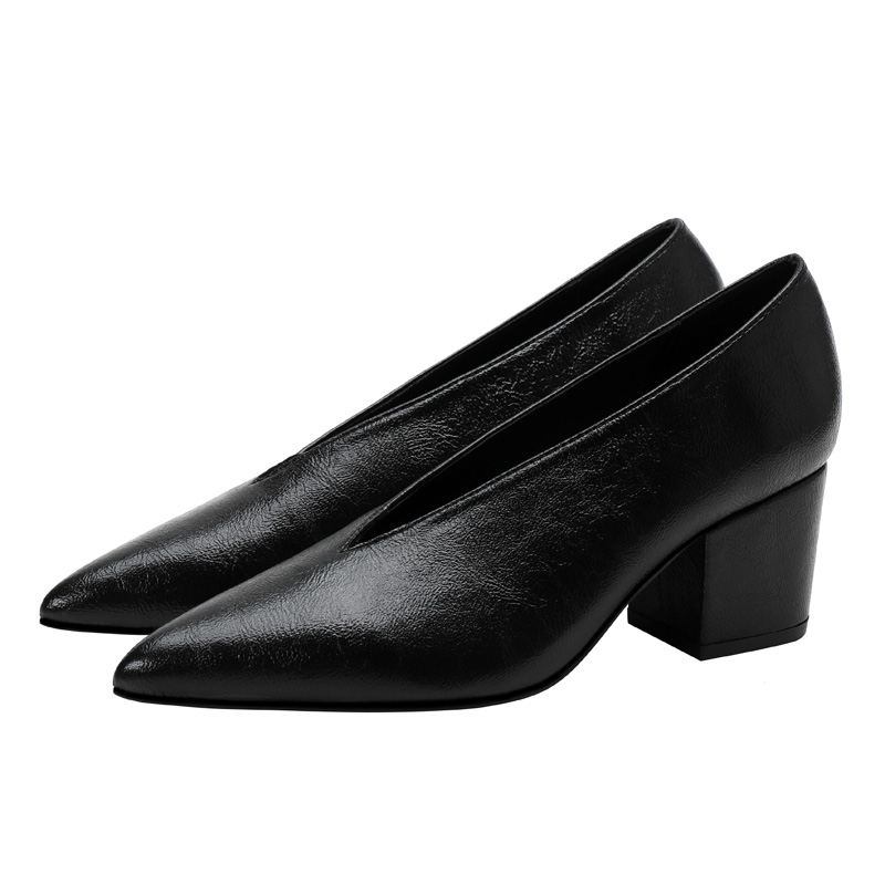 レディースシューズ 2026 春靴 ポインテッドトゥ チャン - Mens Fashion Dress Shoes のレビューと価格
